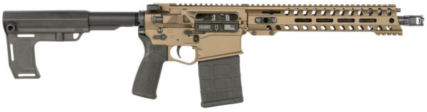 Patriot Ordnance Factory 1600 Revolution DI 308 Win 20+1 12.50" Bronze Cerakote — view 1