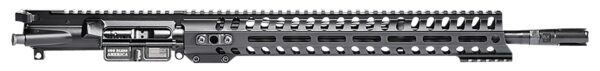 Patriot Ordnance Factory  Minuteman Complete Upper 5.56x45mm NATO 16.50" Black Nitride Barrel Aluminum Black Anodized Receiver 14.50" M-LOK Handguard Lo Pro DI Gas Block (Mid Length) — view 1