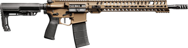 Patriot Ordnance Factory 02040 Renegade +  5.56x45mm NATO 30+1 13.75" Steel Threaded Barrel, Bronze Aluminum Receiver — view 1