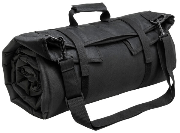 NcStar CVSHMR2957B Roll Up Shooting Mat  Black PVC 69"L x 35" H — view 1