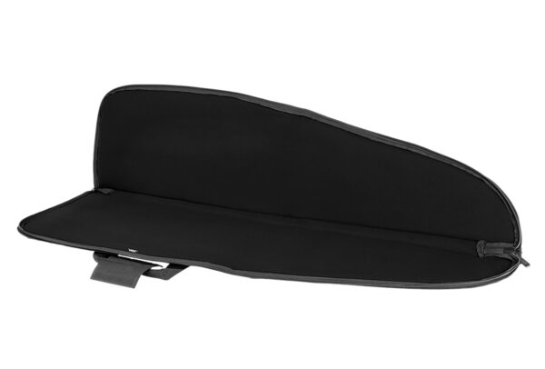 NcStar CV290746 VISM Rifle Case Black PVC Nylon w/ ID Holder Foam Padding Double Zippers & Mag Pouches — view 1