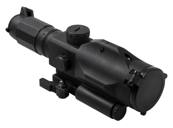 NcStar VSRTP3940GV3 SRT  Gen 3 Black Hardcoat Anodized 3-9x40mm Illuminated P4 Sniper Reticle Green Laser — view 1