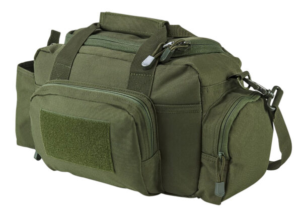 NcStar CVSRB2985G VISM Range Bag with Small Size, Side Pockets, PALs Webbing, Carry Handles, Pockets & Green Finish — view 1