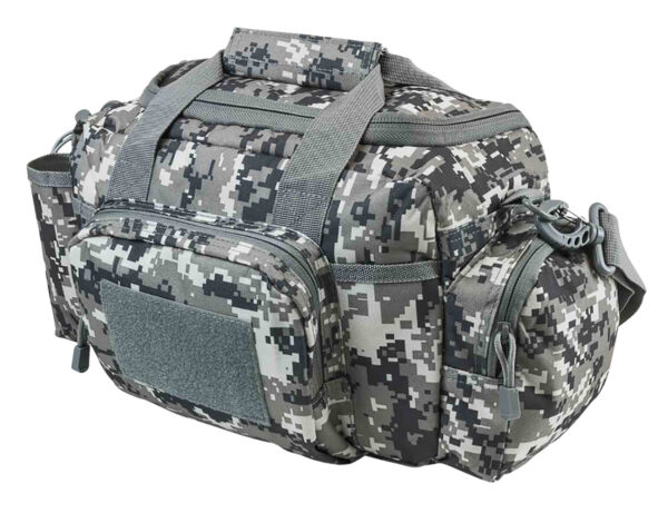 NcStar CVSRB2985D VISM Range Bag with Small Size, Side Pockets, PALs Webbing, Carry Handles, Pockets & Digital Camouflage Finish — view 1