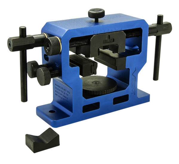 NcStar VTUFNR VISM Universal Pistol Front & Rear Sight Tool Steel Blue — view 1