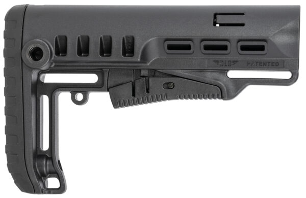 NcStar VG087 Tactical Mil-Spec Stock Black Synthetic Collapsible — view 1
