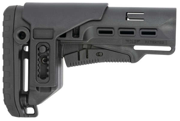 NcStar VG087042 Tactical PCP42 Mil-Spec Stock Black Synthetic Collapsible  w/Adj Cheekpiece — view 1