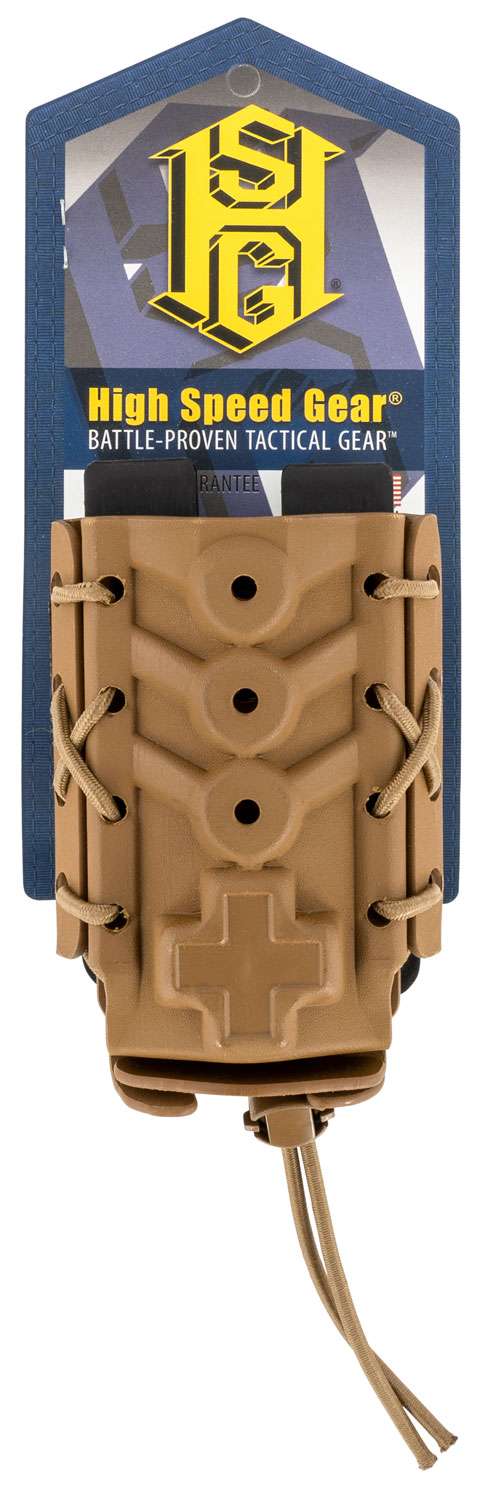 HIGH SPEED GEAR POLYMER TOURNIQUET TACO COYOTE BROWN — view 1