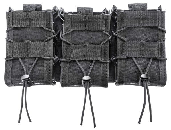 High Speed Gear 45DD00BK TACO Double Decker Shingle Black Nylong, Triple Shingle (3 Rifle/3 Pistol Mags), Fits MOLLE — view 1