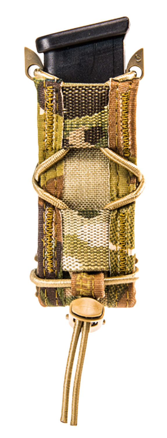 High Speed Gear 13PT10MC TACO Mag Pouch Single MultiCam Nylon Belt Compatible w/ Pistol — view 1
