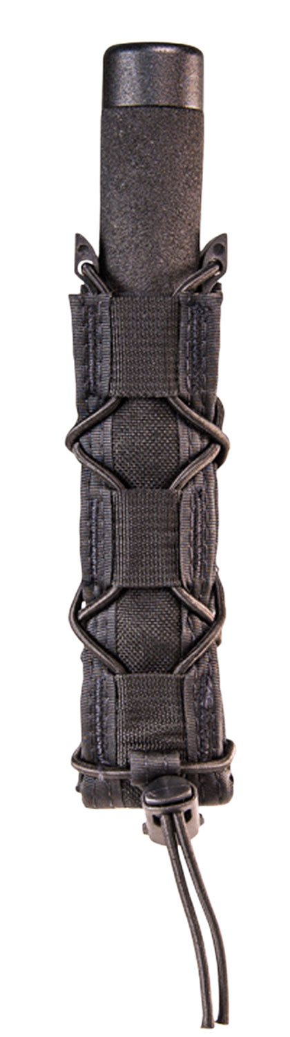 High Speed Gear 13EX10BK TACO Extended Mag Pouch Single Black Nylon Belt Belts 2.25" Wide Compatible w/ Pistol — view 1