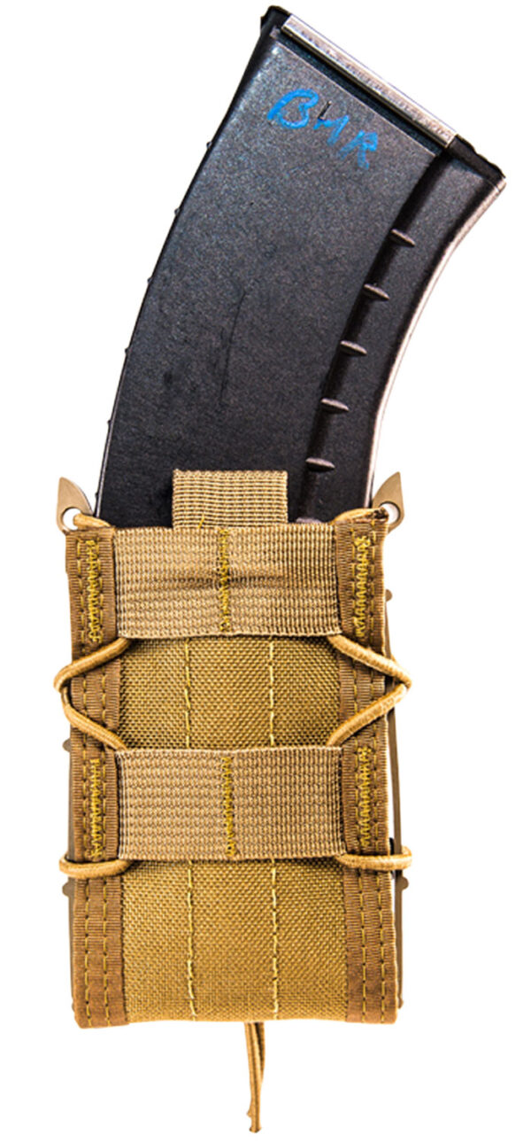 High Speed Gear 13TA10CB TACO Mag Pouch Coyote Brown Nylon Belt Compatible w/ Rifle — view 1