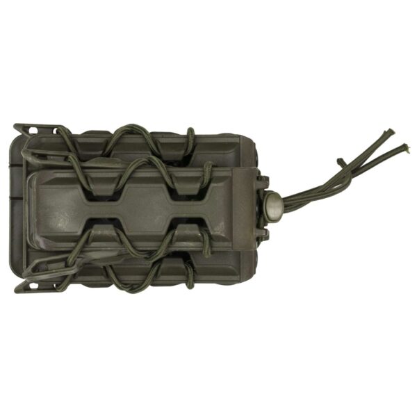 HIGH SPEED GEAR  DOUBLE DECKER TACO  OLIVE DRAB HOLDS MOST PISTOL AND RIFLE MAGS MOLLE — view 1