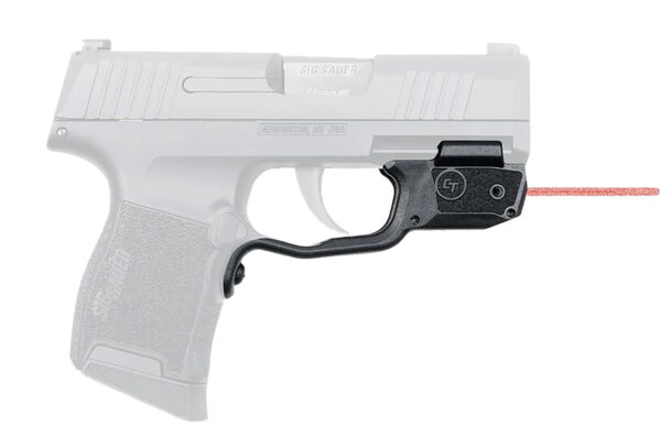 Crimson Trace 0181501 Laserguard  Fits Sig P365/P365XL/P365SAS, Red Laser Black Polymer Trigger Guard Mount — view 1