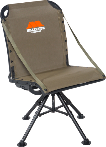 MILLENNIUM GROUND BLIND CHAIR - ADJUSTABLE 4 LEG 360 SWIVEL — view 1