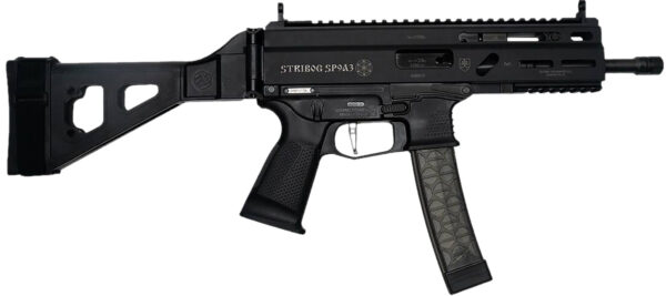 Grand Power 850003223117 Stribog SP9A3 9mm Luger 30+1 Black SB Tactical Brace — view 1