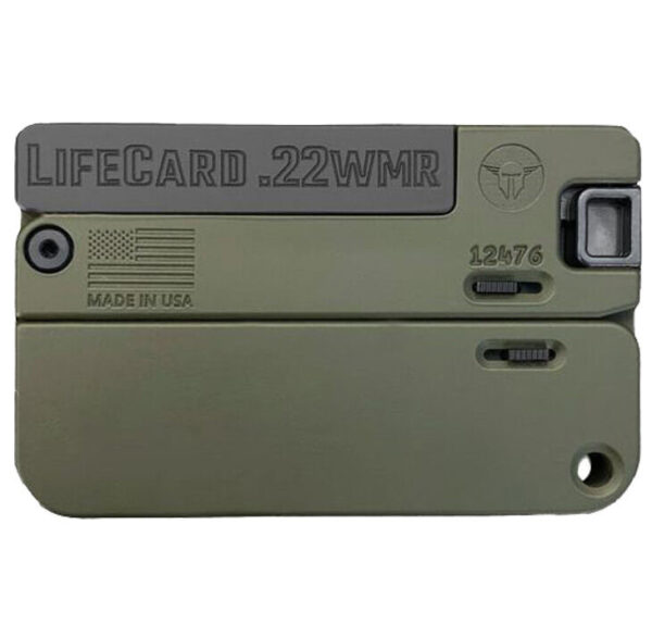 TBZR Lifecard 22WMR Aluminum OD Green — view 1