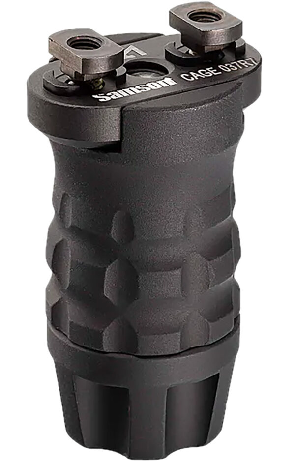 Samson 040510201 Short Grenade Vertical Grip  Black Anodized M-LOK — view 1