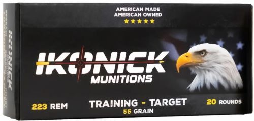 IKONICK USA 223 REM 55GR FMJ - 20RD 25BX/CS — view 1