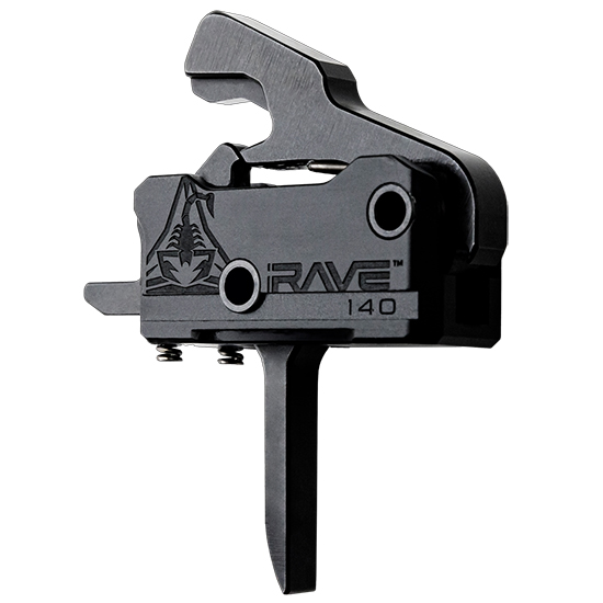 RISE RAVE 140 FLAT TRIGGER W/ ANTI-WALK PIN — view 1
