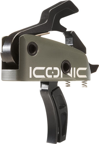 RISE TRIGGER ICONIC GREEN - 2-STAGE 1.25/1.75 AR-15 W/PIN — view 1