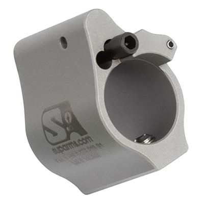 AR-15 SOLID ADJUSTABLE GAS BLOCK .625'' STAINLESS STEEL — view 1