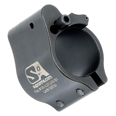 AR-15 CLAMP ON ADJUSTABLE GAS BLOCK .750'' BLACK — view 1