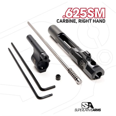 AR-15 ADJ PISTON SYSTEM W/SOLID .625'' GAS BLOCK CARBINE RH — view 1