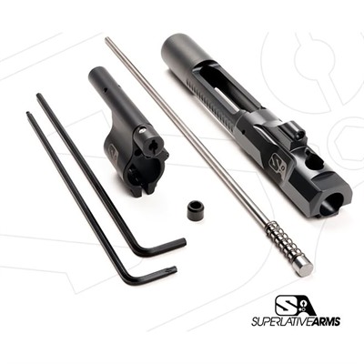 AR-15 ADJ PISTON SYSTEM W/CLAMPON .625'' GAS BLOCK CARBINE RH — view 1