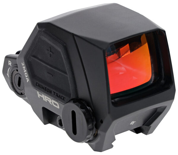 Crimson Trace 0101810 HRO  Black Anodized 1x36.50mm 2 MOA Red Dot Reticle — view 1