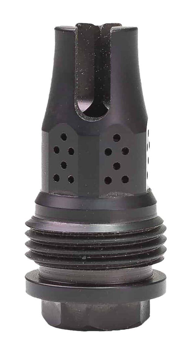 Jk Armament JKMDHDCF28 War Eagle Compensator/Flash Hider 22Cal 1/2"x28 Stainless Steel Nitride Black — view 1