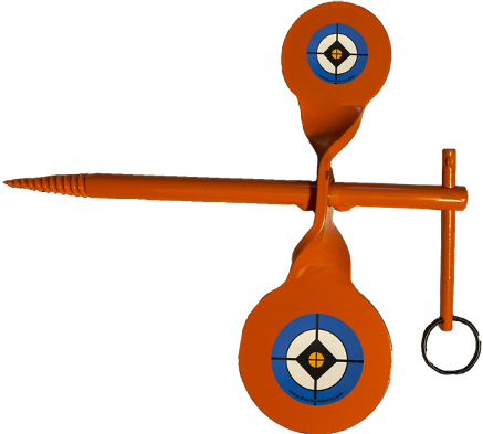 DO-ALL STEEL TARGET DOUBLE - TREE SPINNER .22 — view 1