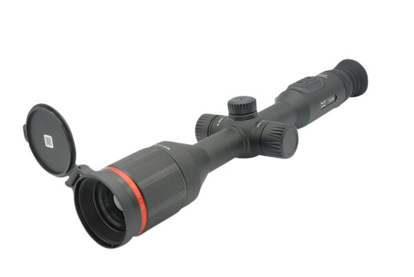 X-Vision 203203 TS200 Thermal Scope with Rings, Black, 2.3-9.2x35mm, Multi Reticle/Color 1024x768 OLED, 2,600 yds Detection Range, 400x300 Thermal Sensor, Photo/Video/PiP — view 1