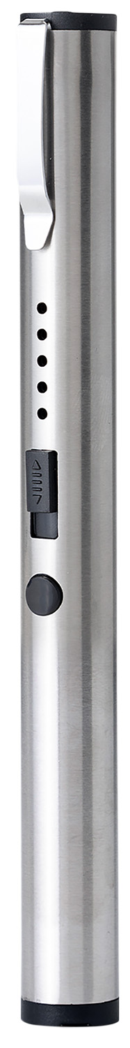 SKYLINE USA INC SGGDELSL Stun Gun Mini Pen Silver Includes Belt Clip/USB Charger — view 1