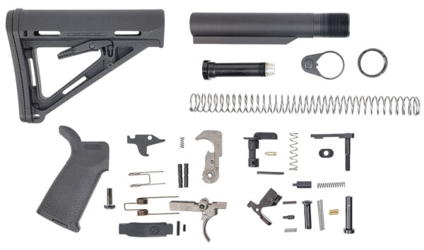 Dpms Panther Arms DP51655109854 MOE PPT Lower Build Kit AR-15 Includes Black Magpul Grip & Magpul MOE Black Stock — view 1