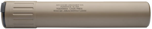 ADVANCED ARMAMENT COMPANY 86601 Titan-QD  338LM/8.6BLK 1.85" FDE Titanium — view 1