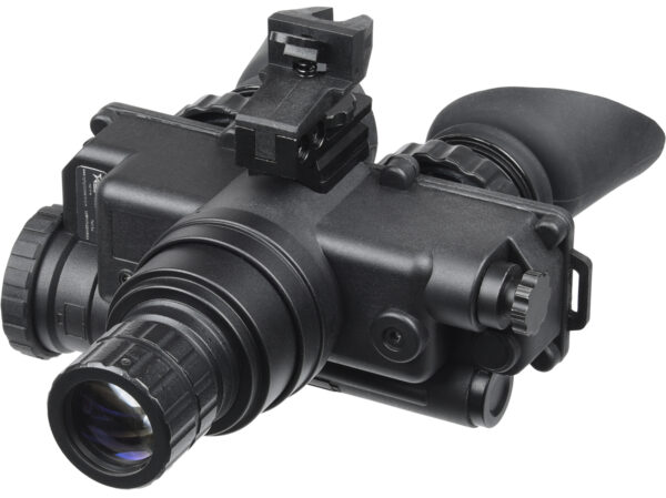 AGM Global Vision 12W7P122153211 Wolf-7 PRO NL1 Night Vision Goggles Black 1x 27mm, Generation 2+ Level 1, 45-54 lp/mm Resolution, Green Filter — view 1