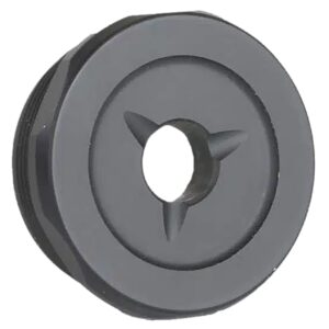 Jk Armament JK155LTEC9 LT Flash Reducer End Cap 9mm Luger Fits Aluminum Hard Anodized Black