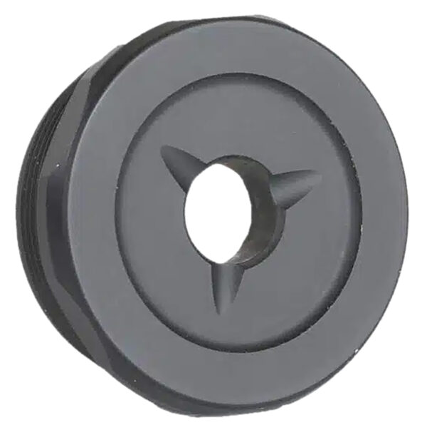 Jk Armament JK155PROEC30 Pro Flash Reducer End Cap 30Cal 1.375"x24 Ti6AL4V Titanium Black — view 1