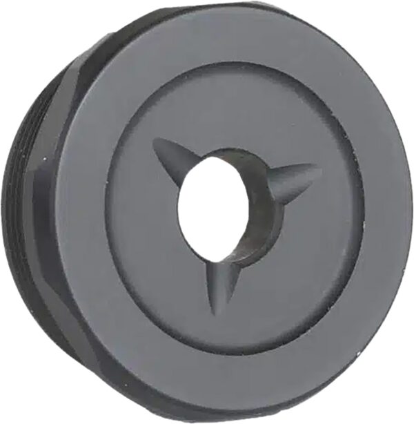 Jk Armament JK155LTEC30 LT Flash Reducer End Cap 30Cal Fits Aluminum Hard Anodized Black — view 1