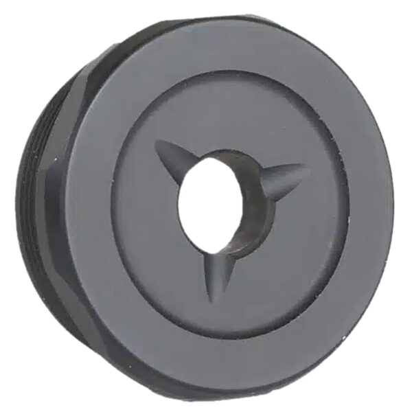 Jk Armament JK155LTEC45 LT Flash Reducer End Cap 45Cal Fits Aluminum Hard Anodized Black — view 1