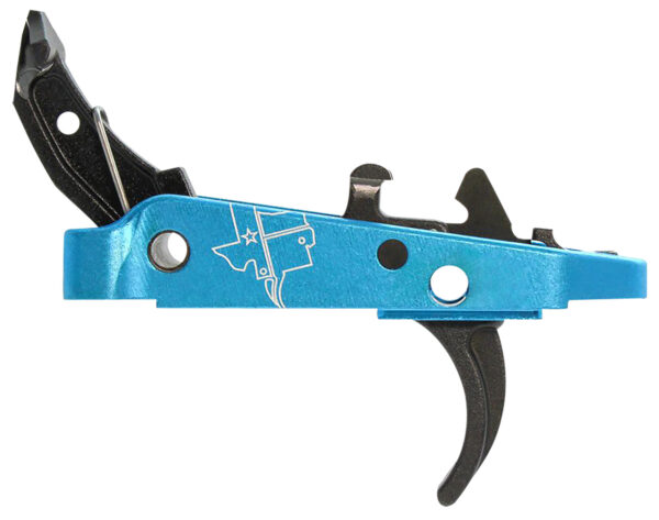 CMC Triggers 47501 Drop-In Trigger Group 2.0 Single-Stage Curve with 3.50 lbs Draw Weight Black w/ Blue Housing — view 1