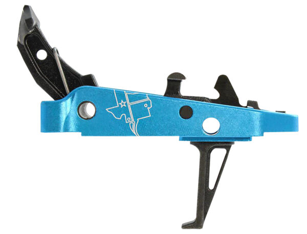 CMC Triggers 47403 Drop-In Trigger Group 2.0 Single-Stage Flat with 2.50 lbs Draw Weight Black w/ Blue Housing — view 1