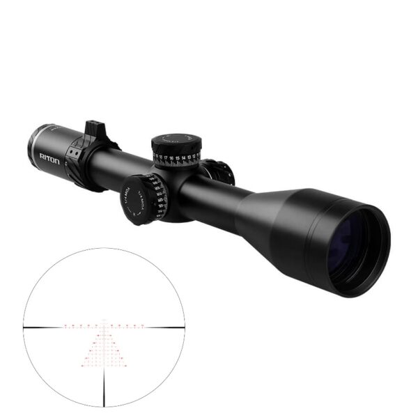 RITON OPTICS 5 CONQUER 4-28X56 MOA FFP IL — view 1