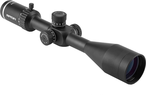 RITON 1 CONQUER SCOPE 6-24X50 - SF R3 RETICLE BLACK — view 1