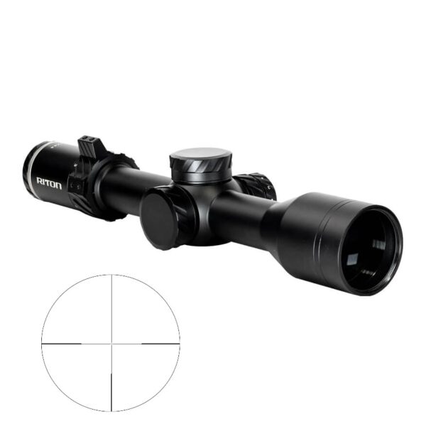 RITON OPTICS 5 PRIMAL 2-12X44 30MM MOA IR — view 1