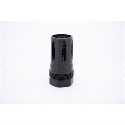 R2S FLASH HIDER M18X1.5 THREADS TAPER SHOULDER BLACK — view 1