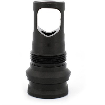 PRS MUZZLE BRAKE 0.375 3/4-20 THREADS SQUARE SHOULDER BLACK — view 1