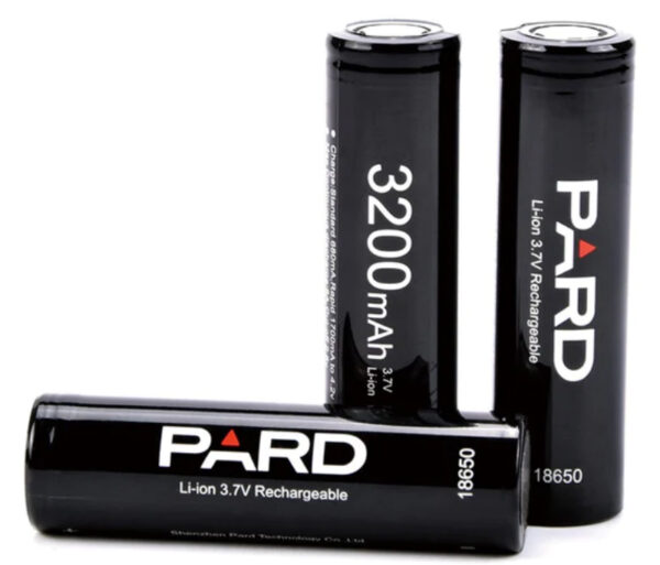 PARD 18650 RECHARGEABLE LI-BATTERY — view 1