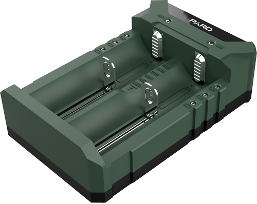 PARD DOUBLE BANK BATTERY - CHARGER WITH INDICATIOR — view 1